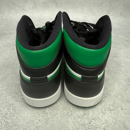 Jordan 1 Mid Green Toe *pre-owned* SIZE 10