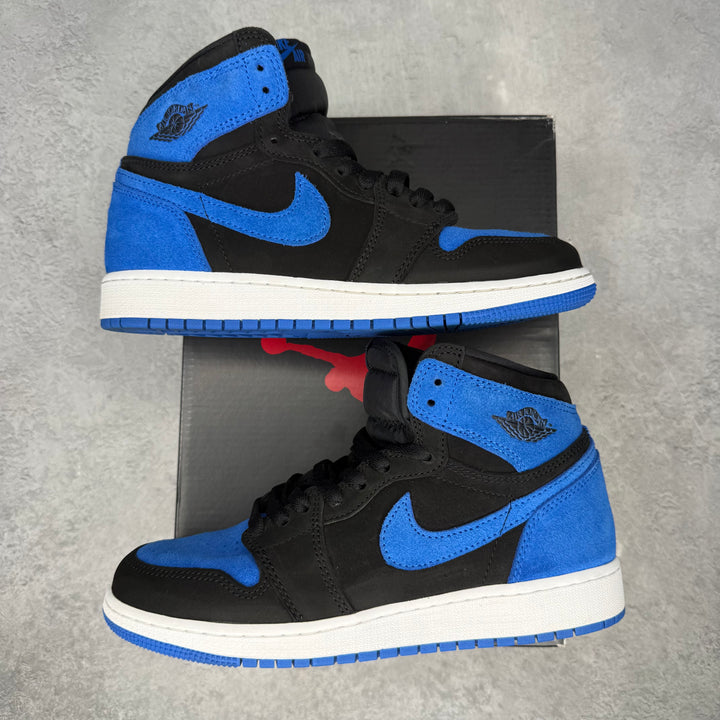 Jordan 1 Retro High OG Royal Reimagined (GS) pre-owned size 6Y
