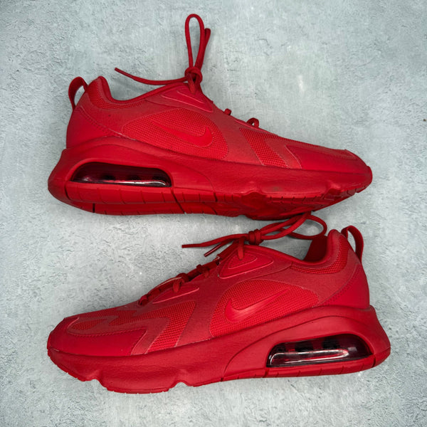 Nike Air Max 200 University Red *pre - owned* SIZE 9 - Kicks Collective PA - Nike - CU4875-600 - Men's Shoes - 9M/10.5W - Pre - Owned - No Box