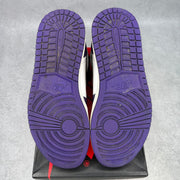 Jordan 1 Retro High Court Purple White *pre-owned* SIZE 9.5 - Kicks Collective PA - Jordan - 555088-500 - Men's Shoes - 9.5M/11W - Pre-Owned
