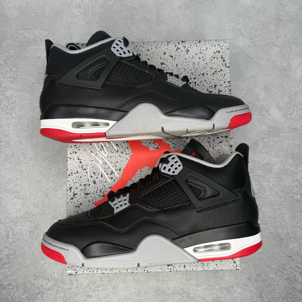 Jordan 4 Retro Bred Reimagined *pre - owned* SIZE 10 - Kicks Collective PA - Jordan - FV5029-006 - Men's Shoes - 10M/11.5W - Pre - Owned