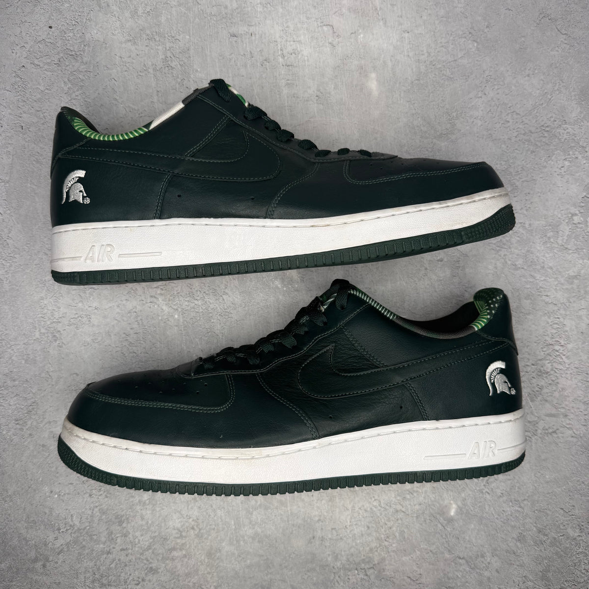 Nike Air Force 1 Low Green Sparta NIKE ID *pre-owned* SIZE 15