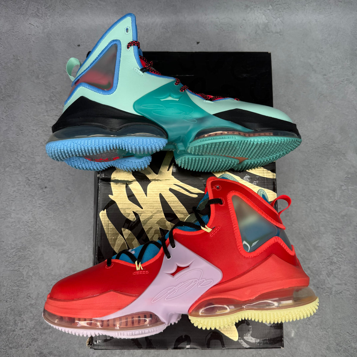 Nike LeBron 19 The Map *pre-owned* SIZE 9