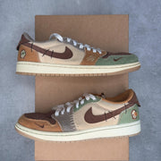 Jordan 1 Retro Low OG Zion Williamson Voodoo 7 (Pre-Owned) - Image 1