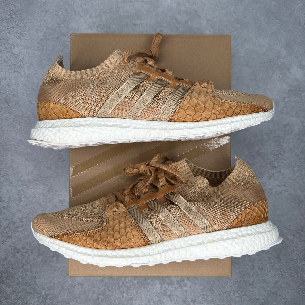 adidas EQT Support Ultra Pusha T Brown Paper Bag Bodega Babies *pre-owned* SIZE 9.5