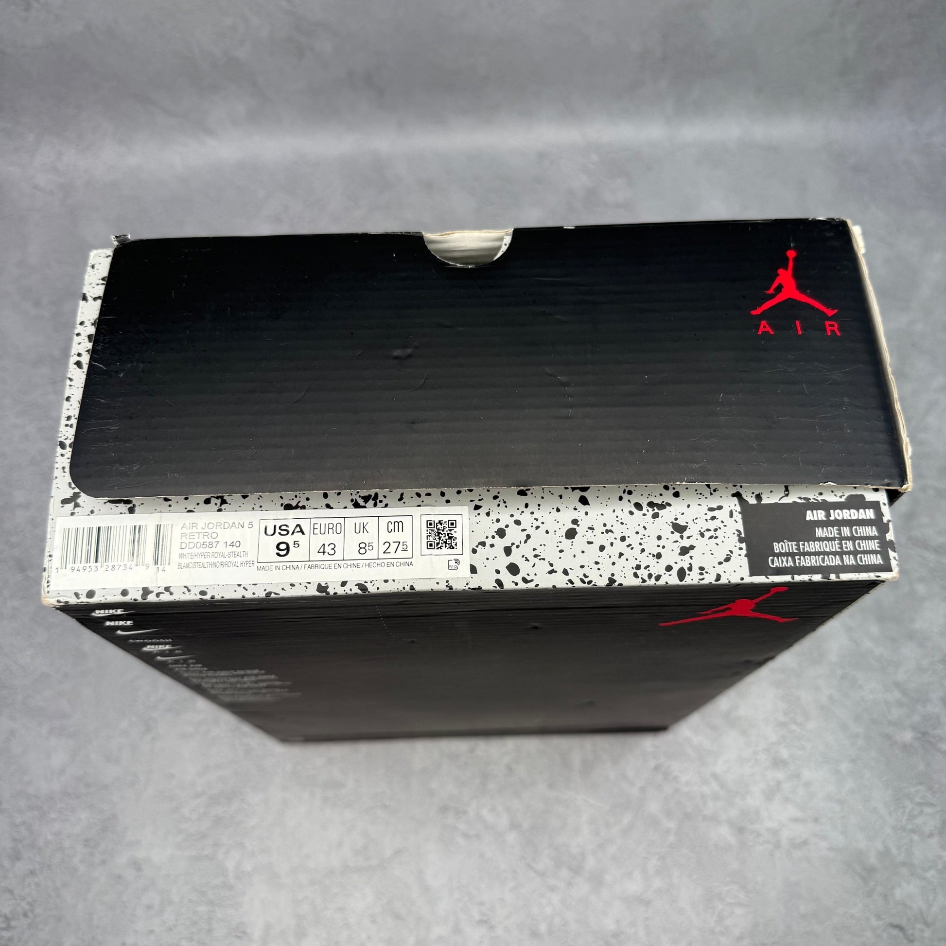 Jordan 5 Retro White Stealth (2021) *pre - owned* SIZE 9.5 - Kicks Collective PA - Jordan - DD0587-140 - Men's Shoes - 9.5M/11W - Pre - Owned