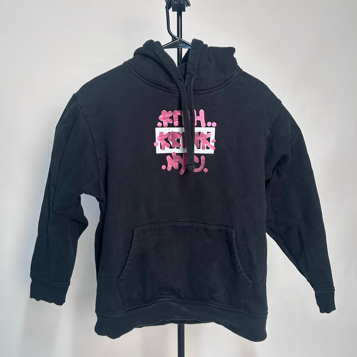 Kith x Krink Hoodie Black pre-owned size Large