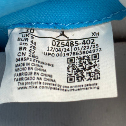 Jordan 1 Retro High OG UNC Reimagined *pre - owned* SIZE 10 - Kicks Collective PA - Jordan - DZ5485-402 - Men's Shoes - 10M/11.5W - Pre - Owned