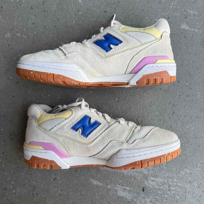 New Balance 550 Sea Salt Marine Blue (Women's) *pre-owned* SIZE 10W