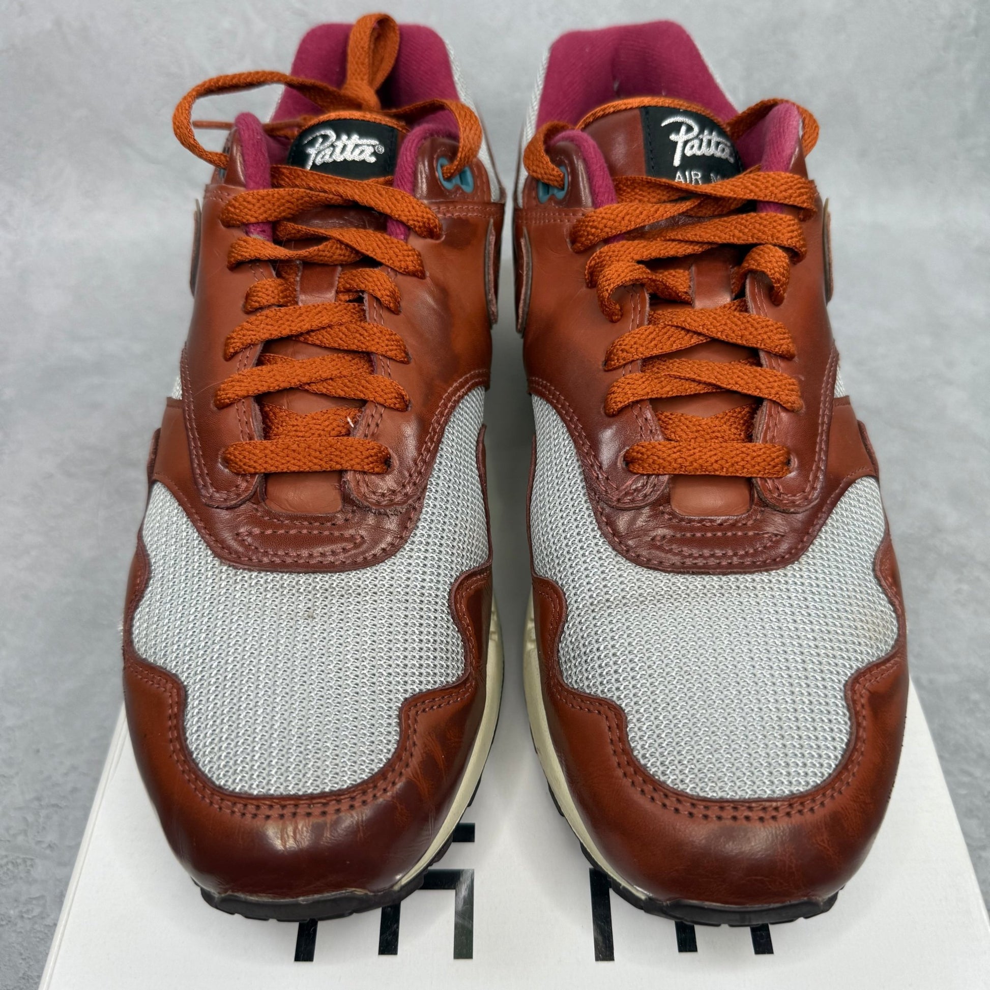 Nike Air Max 1 Patta The Next Wave Dark Russett *pre - owned* SIZE 10 - Kicks Collective PA - Nike - DO9549 - 200 - Men's Shoes - 10M/11.5W - Pre - Owned