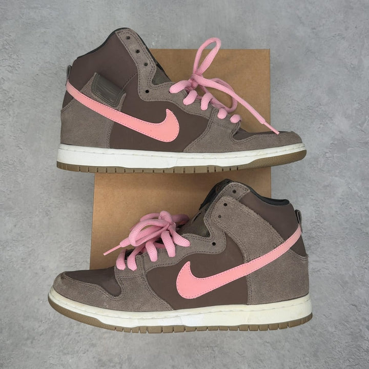 Nike SB Dunk High Chocolate Pink 9.5 (Pre-Owned) - front