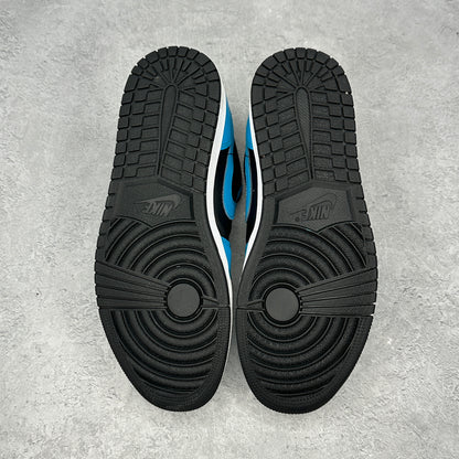 Jordan 1 Low Laser Blue Black *pre-owned* SIZE 10.5