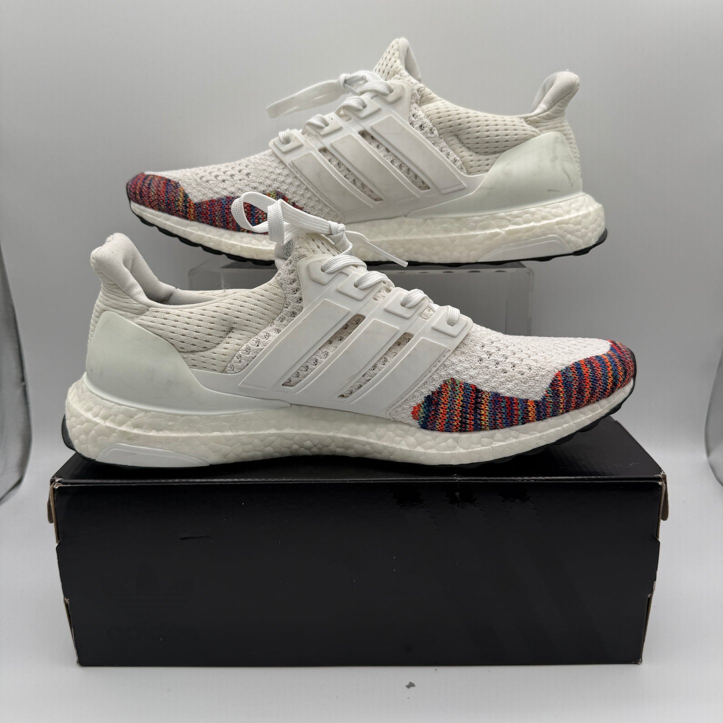 adidas Ultra Boost 1.0 Multi-Color Toe White inside of shoe