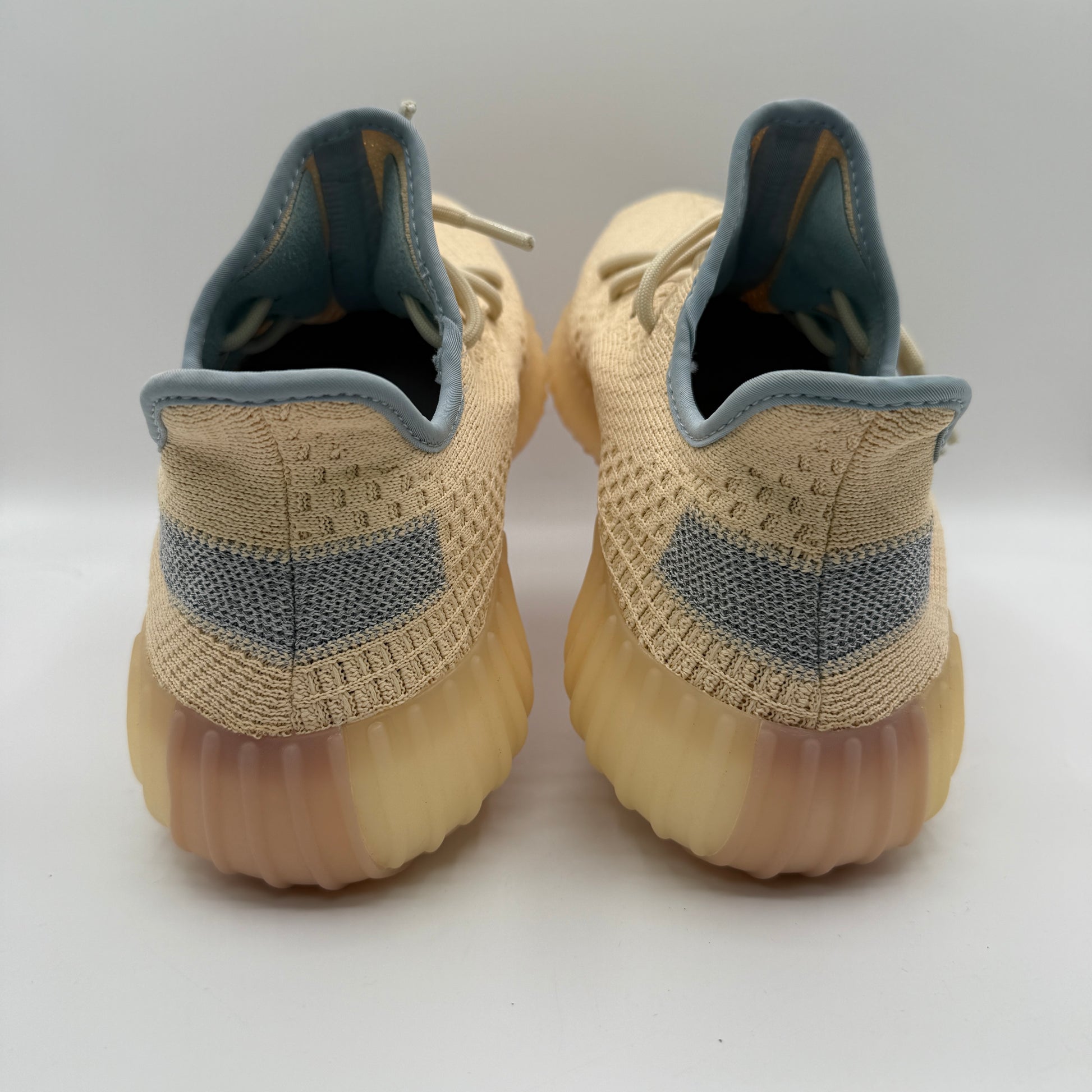 adidas Yeezy Boost 350 V2 Linen back of shoe