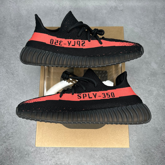adidas Yeezy Boost 350 V2 Core Black Red VNDS *pre-owned* SIZE 12