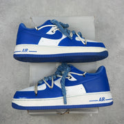 Nike Air Force 1 Low '07 Medium Blue Custom 10 (Pre-Owned) - front
