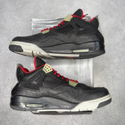 Jordan 4 Retro Black Laser pre-owned size 12