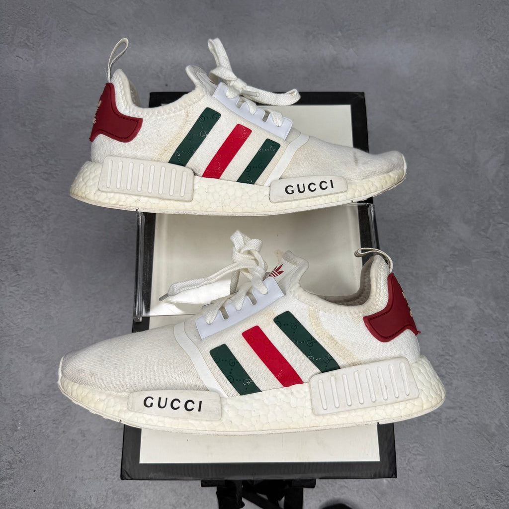 adidas NMD Gucci Custom *pre - owned* SIZE 8.5 - Kicks Collective PA - adidas - 779001 - Men's Shoes - 8.5M/10W - Pre - Owned