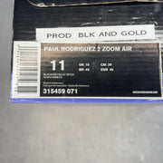 Nike Paul Rodriguez 2 Zoom Air Black Gold 11 (Pre-Owned) - aux