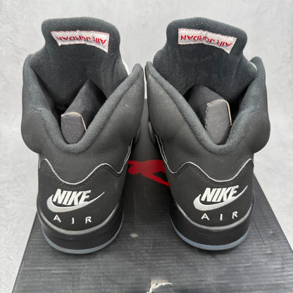 Jordan 5 Retro Black Metallic (2016) *pre - owned* SIZE 11 - Kicks Collective PA - Jordan - 845035-003 - Men's Shoes - 11M/12.5W - Pre - Owned