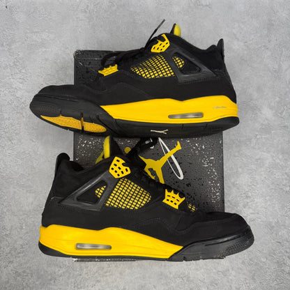 Jordan 4 Retro Thunder (2023) *pre - owned* SIZE 11 - Kicks Collective PA - Jordan - DH6927-017 - Men's Shoes - 11M/12.5W - Pre - Owned