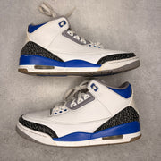 Jordan 3 Retro Racer Blue *pre - owned* SIZE 9 - Kicks Collective PA - Jordan - CT8532-145 - Men's Shoes - 9M/10.5W - Pre - Owned - No Box