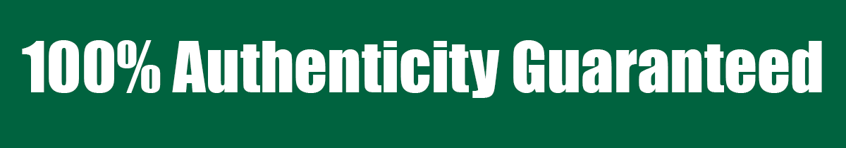 100% Authenticity Guaranteed