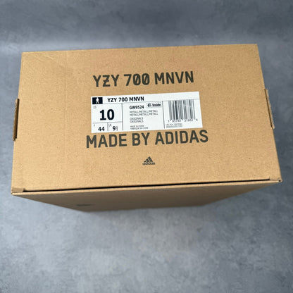 adidas Yeezy Boost 700 MNVN Metallic *pre - owned* SIZE 10 - Kicks Collective PA - adidas - GW9524 - Men's Shoes - 10M/11.5W - Pre - Owned