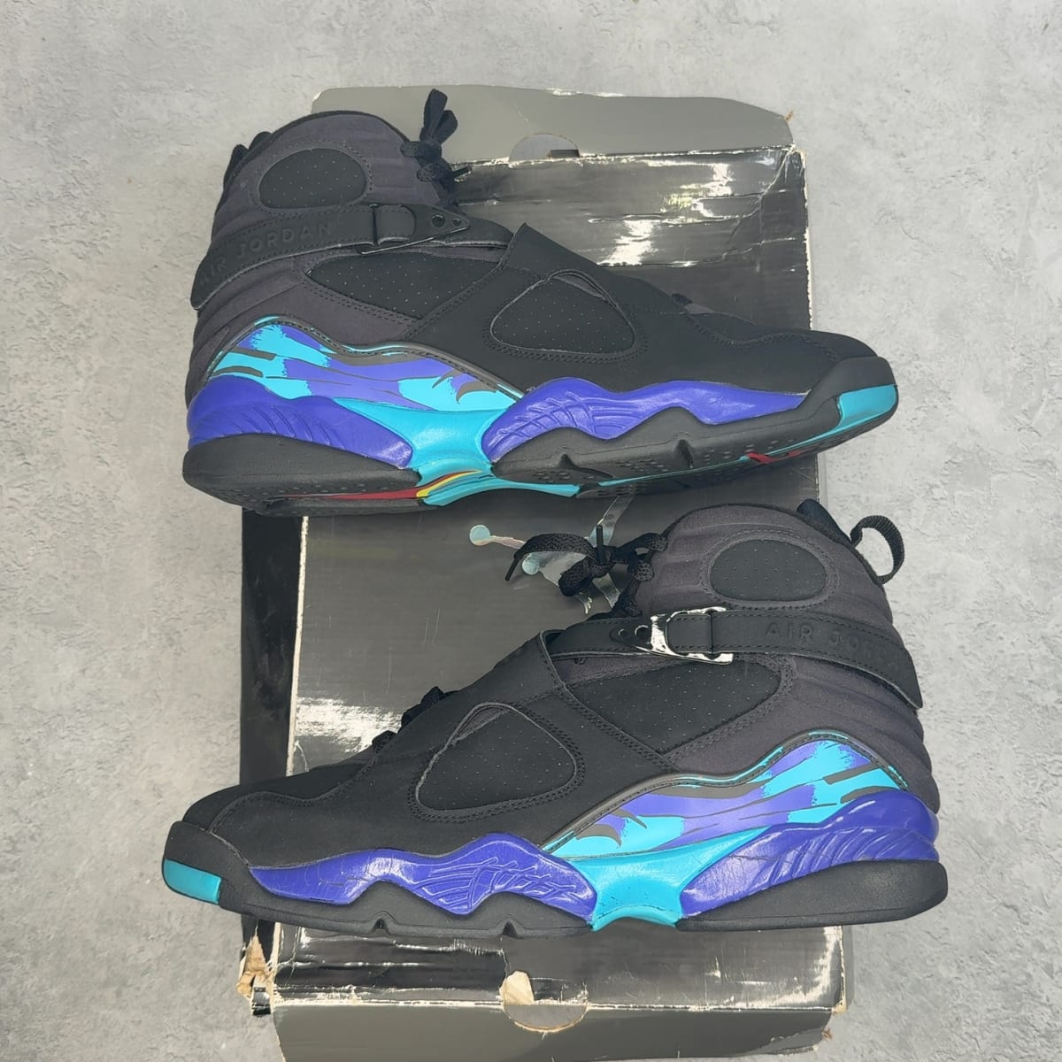 Jordan 8 Retro Aqua (2007) 12 (Pre-Owned) - Kicks Collective PA - Jordan - 305381-041-12-N-1 - Pre-Owned Sneakers - 12