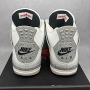 Jordan 4 Retro White Cement (2025) *pre-owned* SIZE 9.5