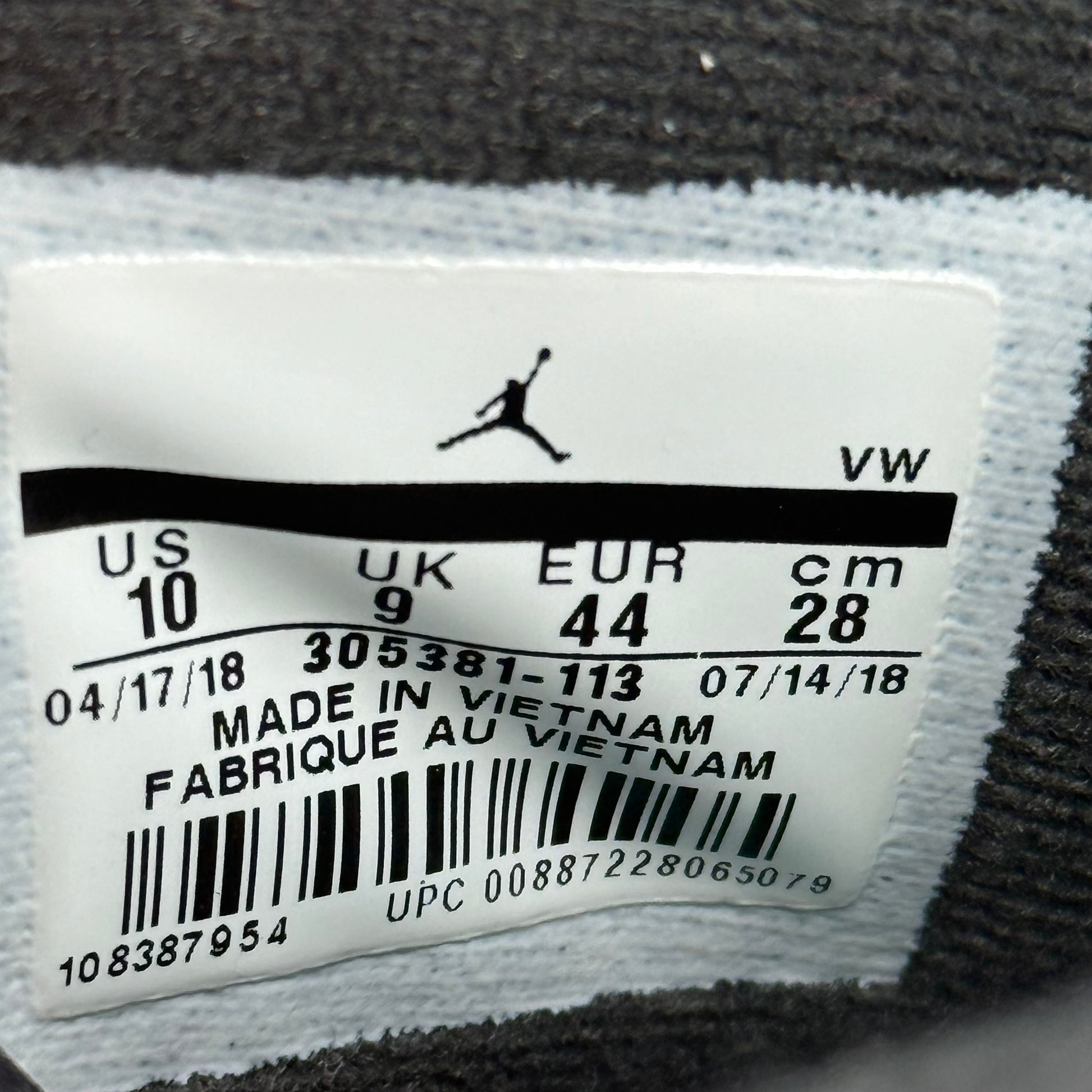 Jordan 8 Retro South Beach *pre-owned* SIZE 10