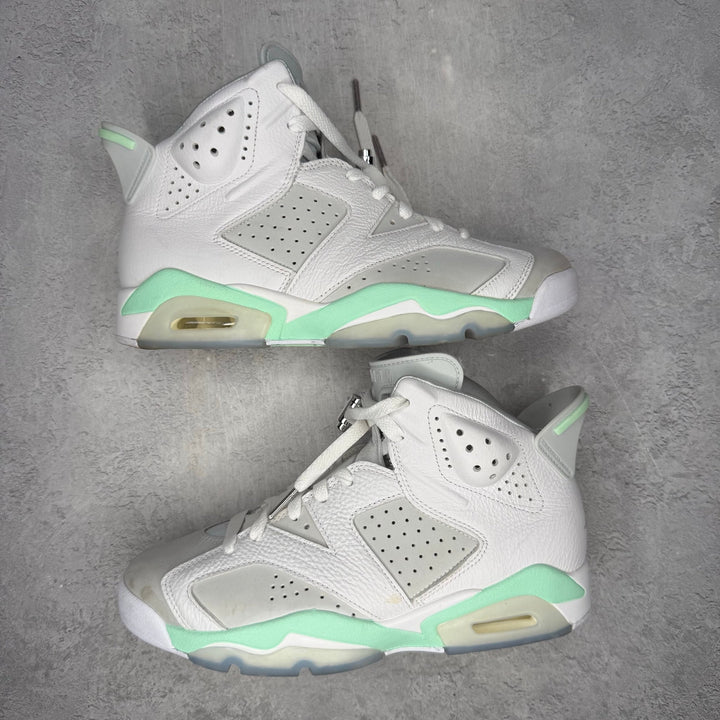 Jordan 6 Retro Mint Foam (Women's) *pre-owned* SIZE 9 - Kicks Collective PA - Jordan - DQ4914-103 - Women's Shoes - 7.5M/9W - Pre-Owned - No Box