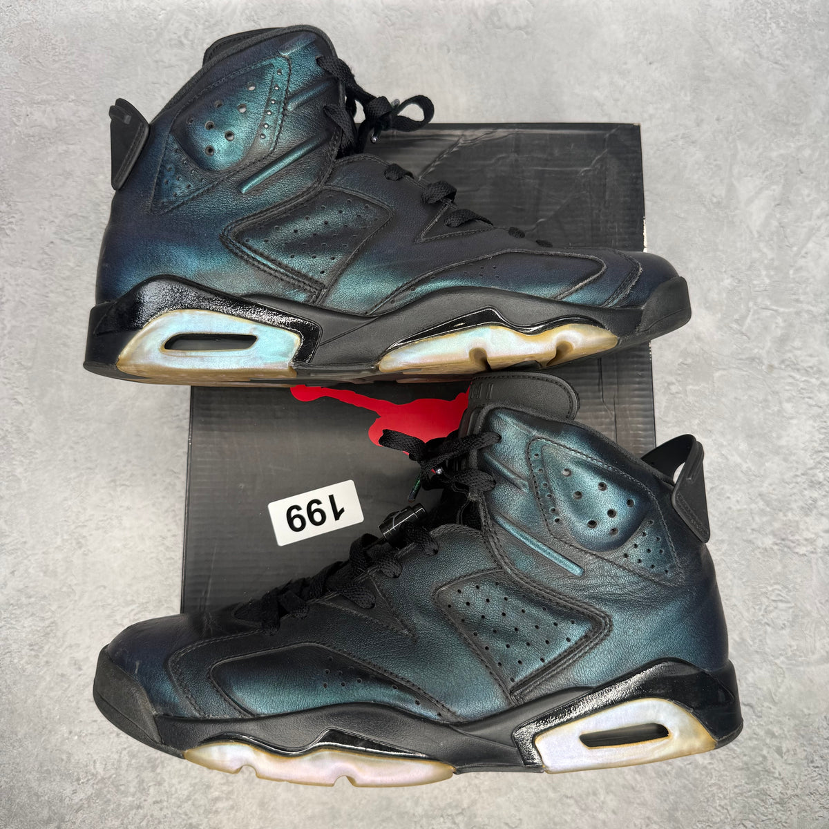 Jordan 6 Retro All-Star Chameleon *pre-owned* SIZE 11.5 (2017)