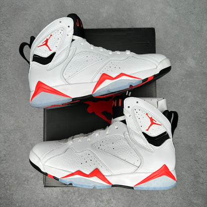 Jordan 7 Retro White Infrared VNDS *pre-owned* SIZE 9