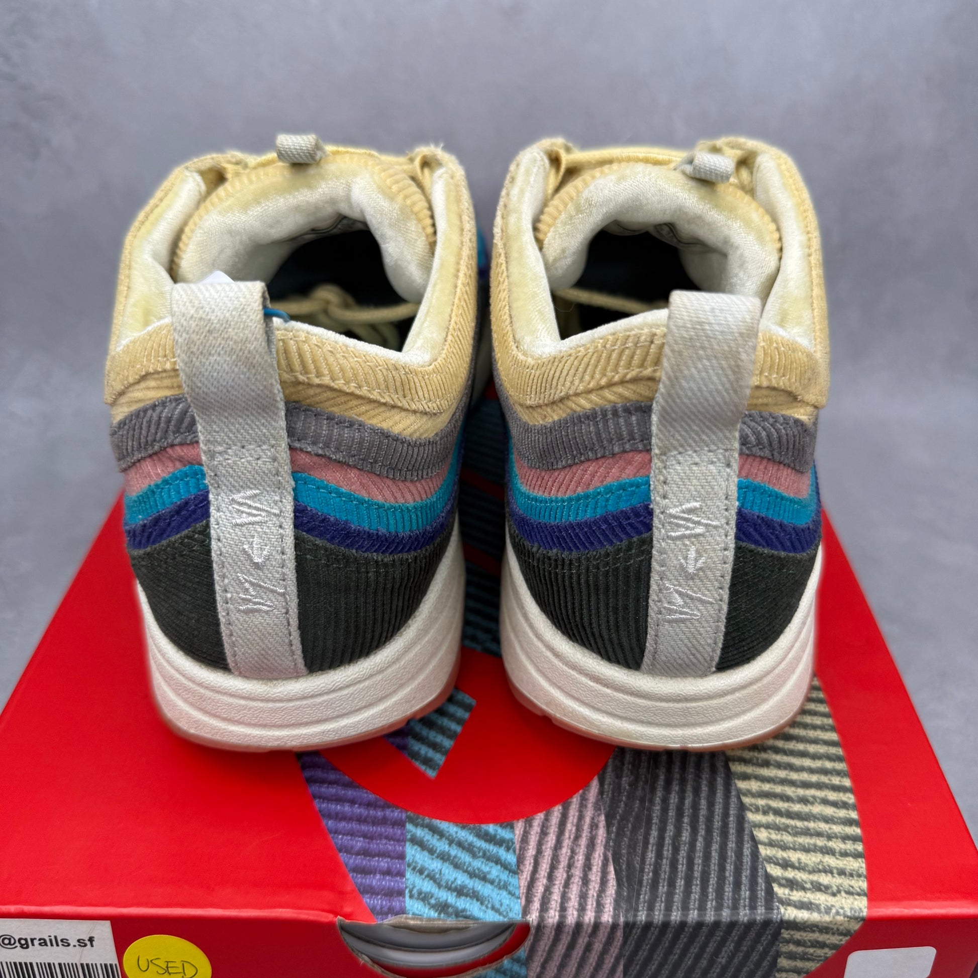 Nike Air Max 1/97 Sean Wotherspoon (Extra Lace Set Only) *pre-owned* SIZE 11.5