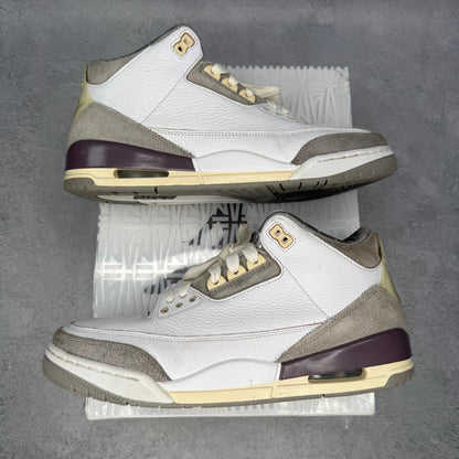 Jordan 3 Retro SP A Ma Maniére (Women's) *pre - owned* SIZE 10.5M/12W - Kicks Collective PA - Jordan - DH3434-110 - Women's Shoes - 10.5M/12W - Pre - Owned