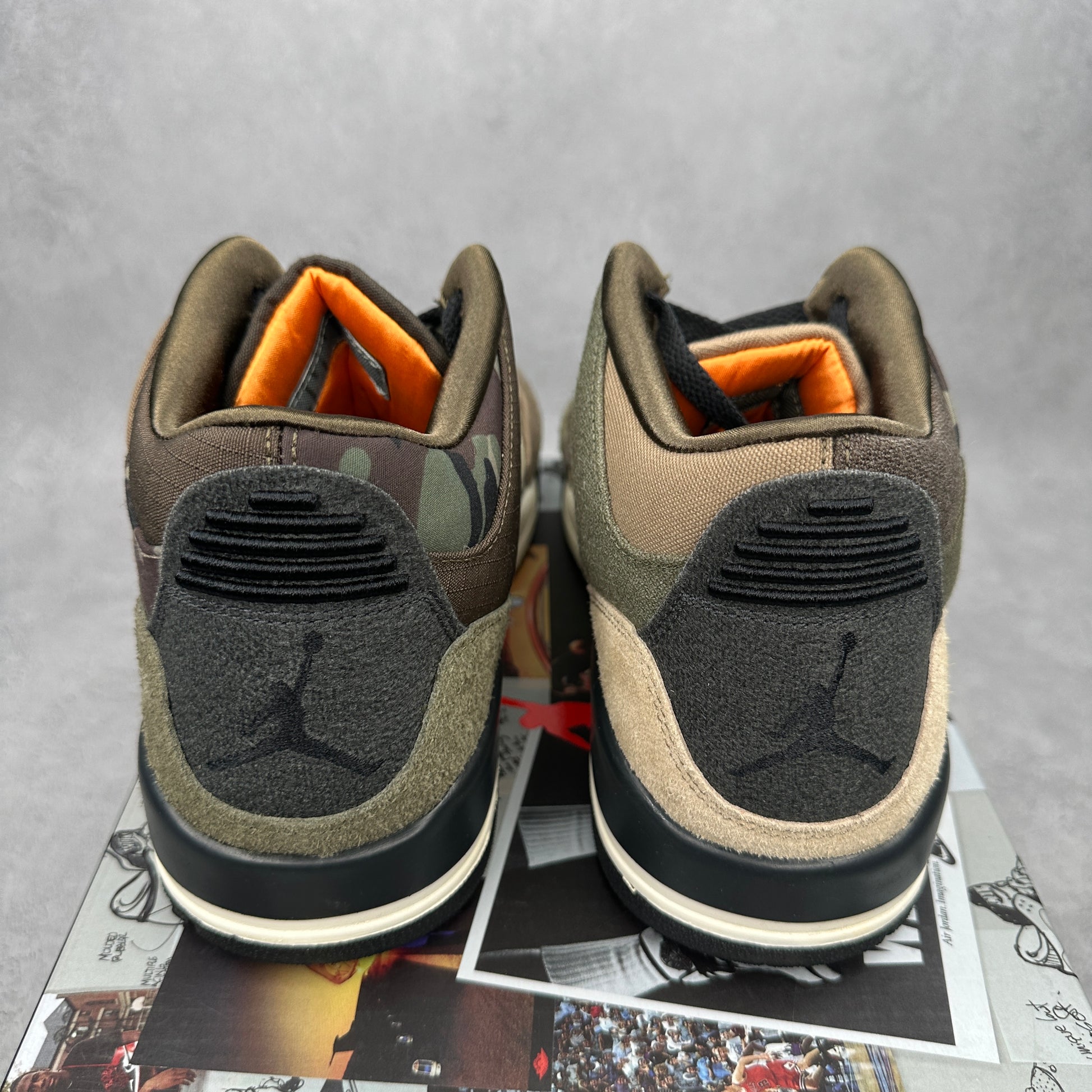 Jordan 3 Retro Patchwork Camo *pre-owned* SIZE 10