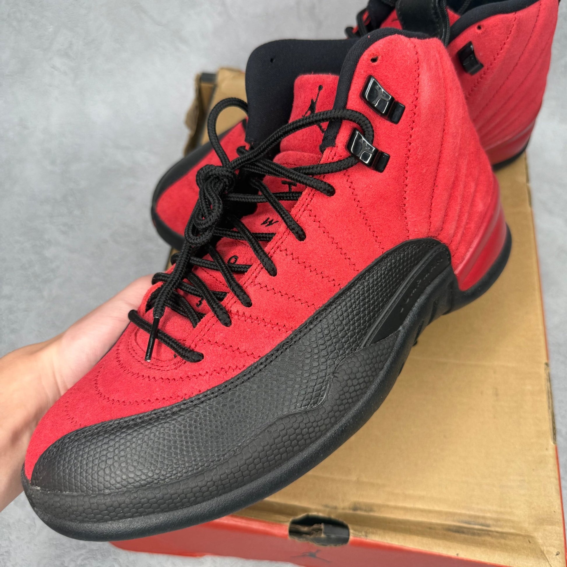 Jordan 12 Retro Reverse Flu Game *pre - owned* SIZE 9 - Kicks Collective PA - Jordan - CT8013 - 602 - Men's Shoes - 9M/10.5W - Pre - Owned