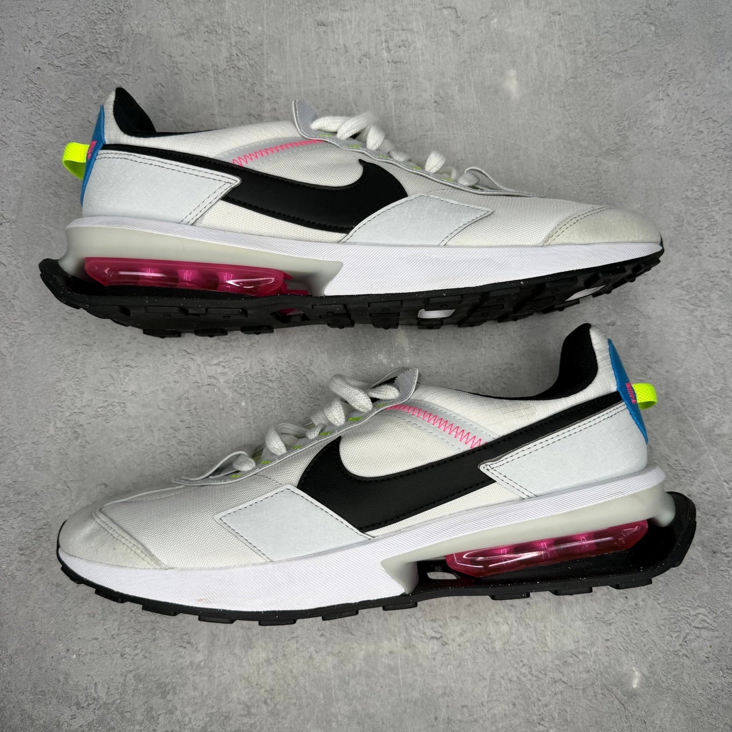 Nike Air Max Pre - Day White Pure Platinum Volt *pre - owned* SIZE 12 - Kicks Collective PA - Nike - DZ4399-100 - Men's Shoes - 12M/13.5W - Pre - Owned - No Box
