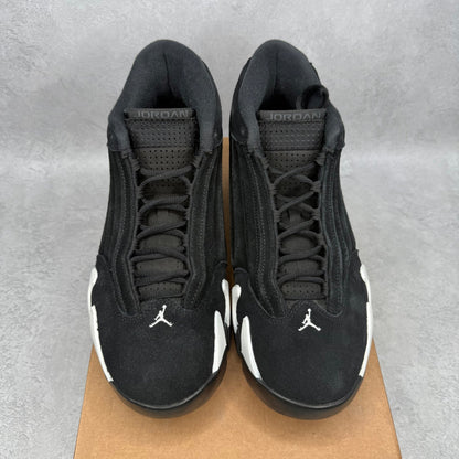 Jordan 14 Retro Black White *pre - owned* SIZE 10 - Kicks Collective PA - Jordan - 487471-016 - Men's Shoes - 10M/11.5W - Pre - Owned - No Box