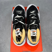 Nike Blazer Low Sacai Black Patent Leather *pre-owned* SIZE 9.5