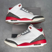 Jordan 3 Retro Fire Red (2022) pre-owned size 12