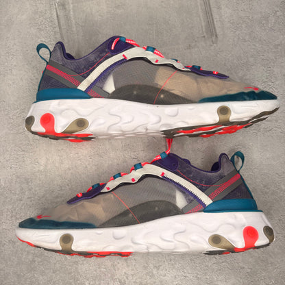Nike React Element 87 Red Orbit *pre-owned* SIZE 12