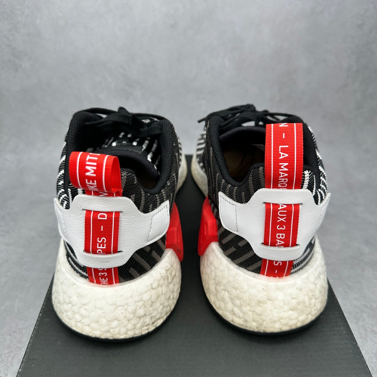 adidas NMD R2 Black White *pre - owned* SIZE 9.5 - Kicks Collective PA - adidas - BB2951 - Men's Shoes - 9.5M/11W - Pre - Owned