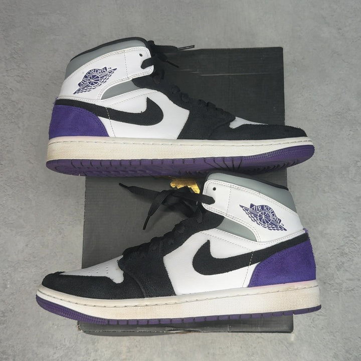Jordan 1 Mid SE Purple 9.5 (Pre-Owned) - Kicks Collective PA - Jordan - 852542-105-9.5-PO-1 - Pre-Owned Sneakers - 9.5M / 11W