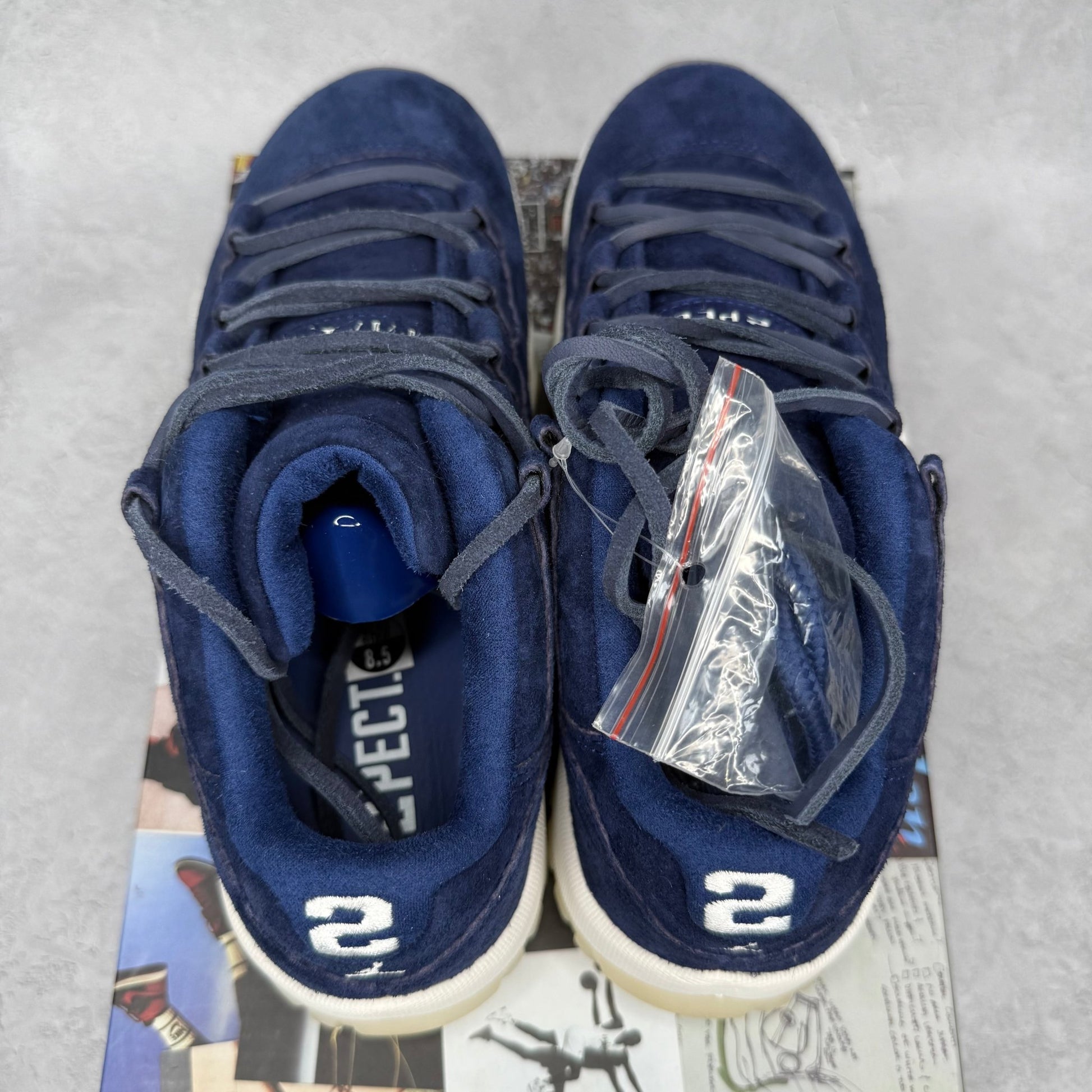 Jordan 11 Retro Low Derek Jeter RE2PECT - Kicks Collective PA - Jordan - AV2187 - 441 - Men's Shoes - 8.5M/10W - Brand New