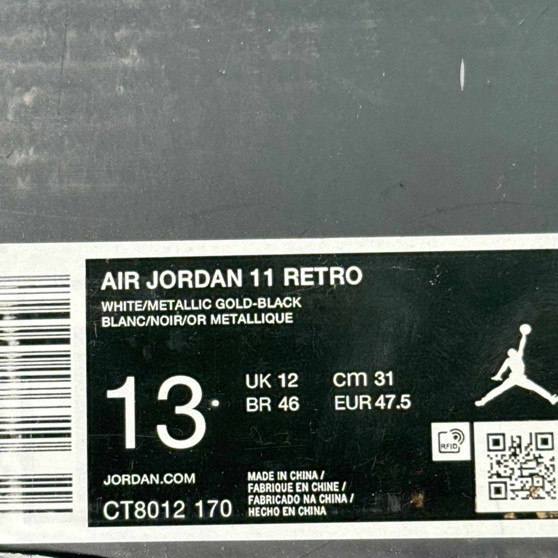 Jordan 11 Retro DMP Gratitude (2023) *pre - owned* SIZE 13 - Kicks Collective PA - Jordan - CT8012 - 170 - Men's Shoes - 13M/14.5W - Pre - Owned