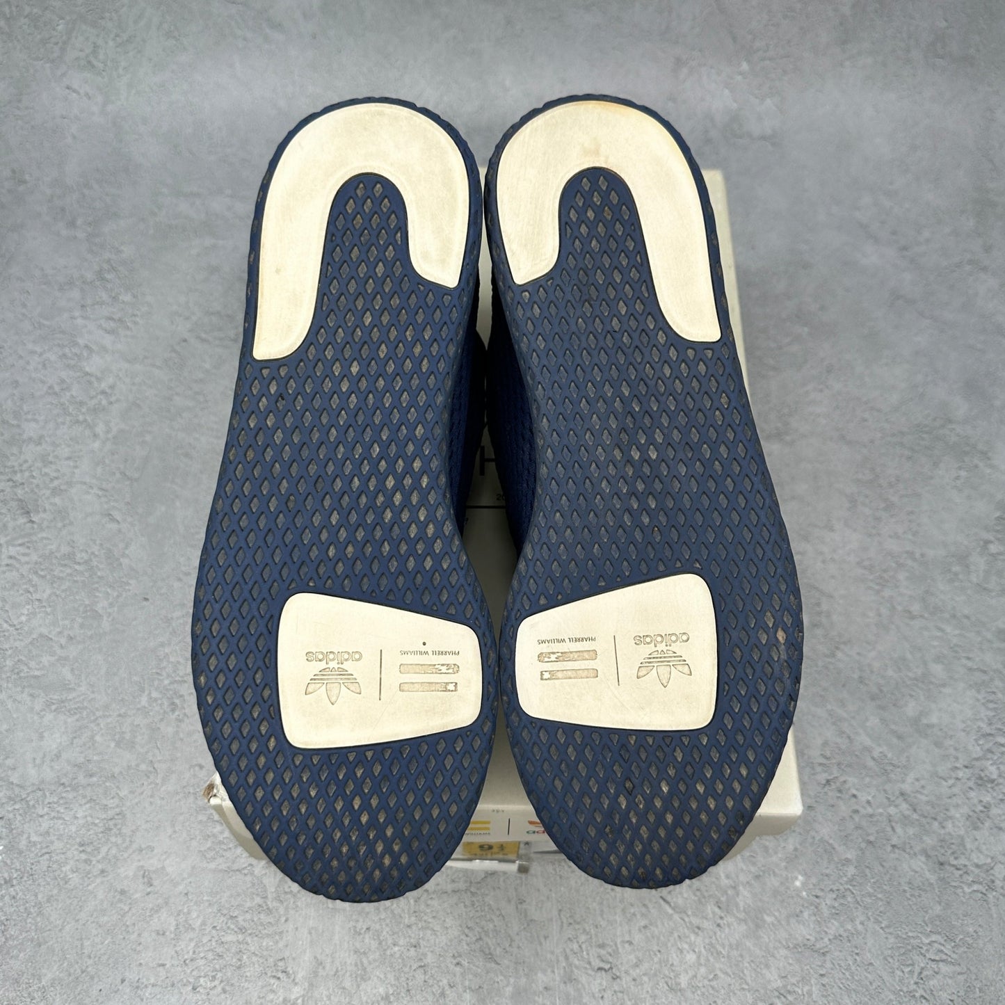 adidas Tennis Hu Pharrell Solid Dark Blue *pre - owned* SIZE 9.5 - Kicks Collective PA - adidas - BY8719 - Men's Shoes - 9.5M/11W - Pre - Owned