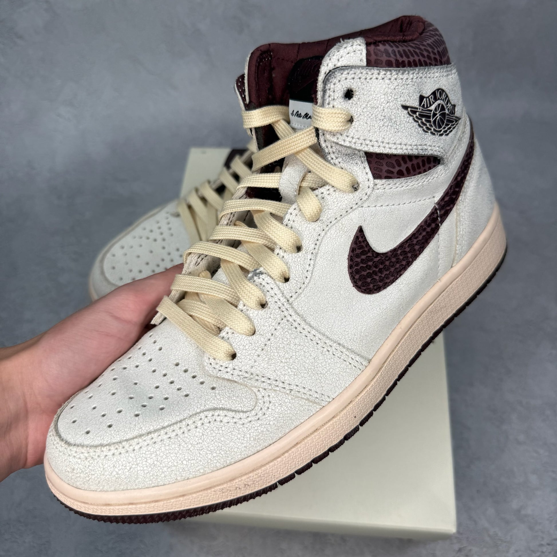Jordan 1 Retro High OG A Ma Maniére *pre - owned* SIZE 8.5 - Kicks Collective PA - Jordan - DO7097 - 100 - Men's Shoes - 8.5M/10W - Pre - Owned