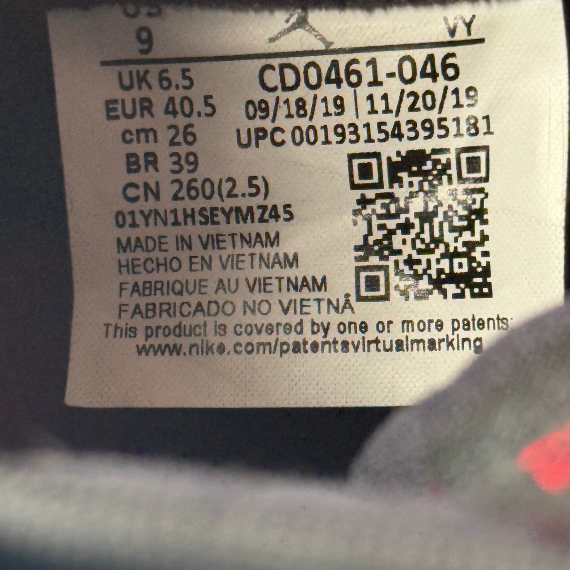 Jordan 1 Retro High NC to Chi (Women's) *pre - owned* SIZE 7.5M/9W - Kicks Collective PA - Jordan - CD0461-046 - Women's Shoes - 7.5M/9W - Pre - Owned - No Box